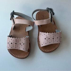 Freshly picked sandals  3 light pink blush Laguna sandals